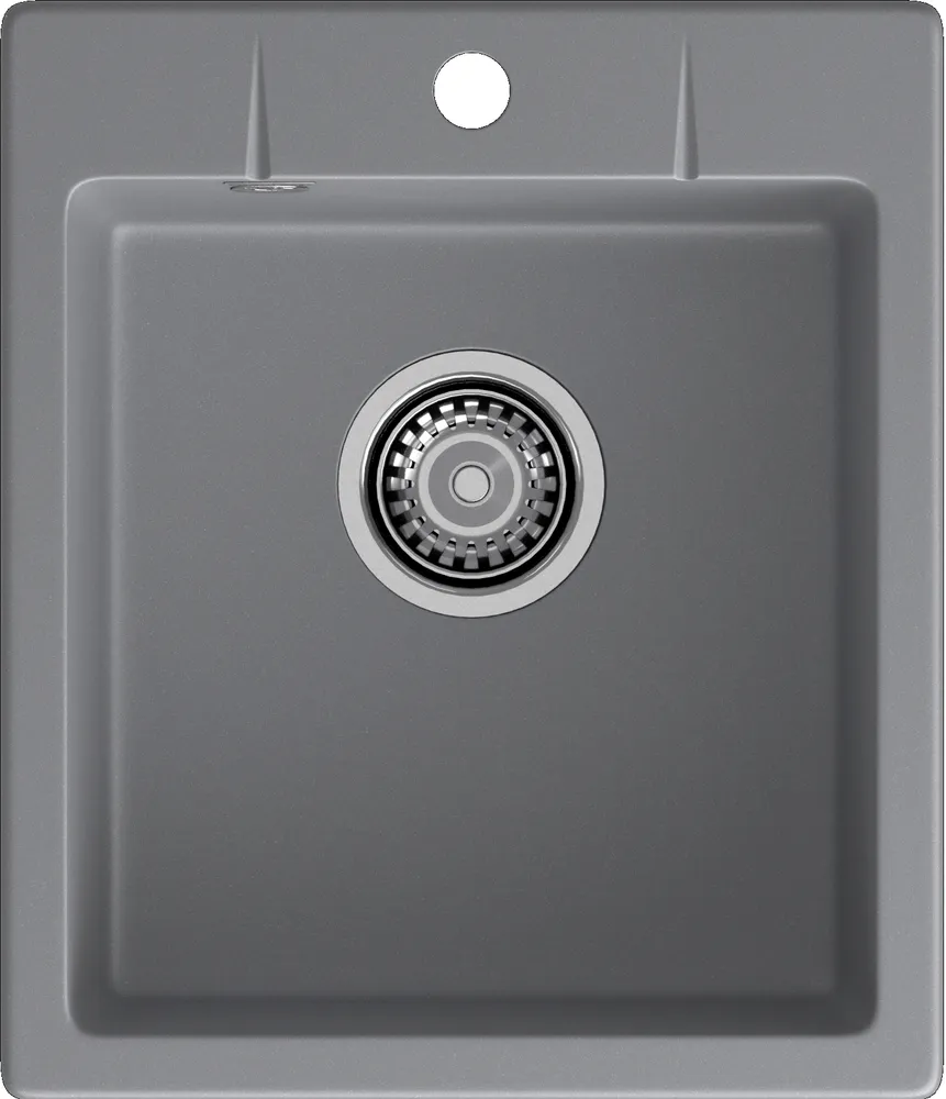 Фото товара: GranFest URBAN 242, мойка, гранит, темно-серый