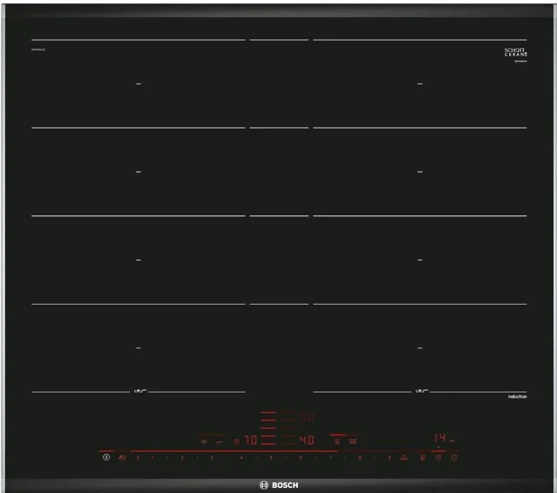 Фото товара: Bosch PXY675DC1E индукционная поверхность