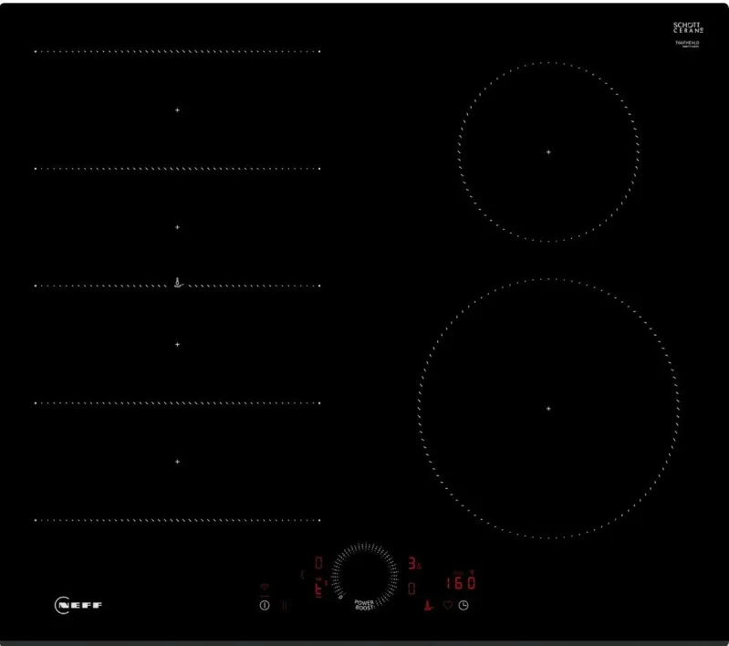 Фото товара: NEFF T66FHE4L0 индукционная поверхность