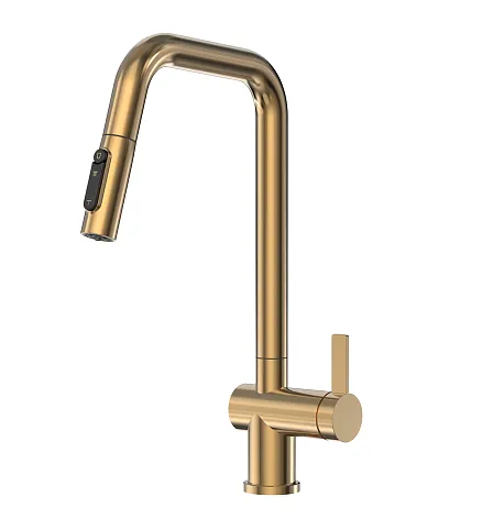 Фото товара: GRANULA 7273 смеситель, золото сатин