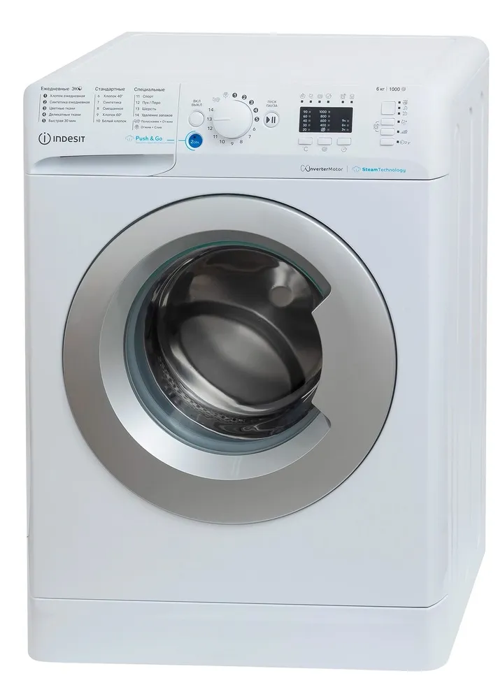 Детальное фото товара: Indesit BWSA 6109 WSV RU