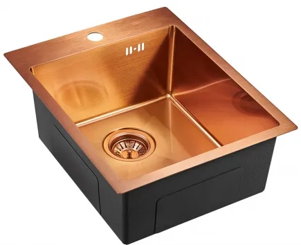 Фото товара: Emar EMB-128A PVD Nano Coppery, мойка, медь