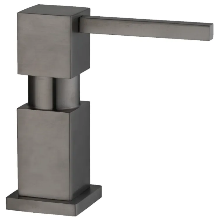 Фото товара: Seaman SSA-013 Gun Light (PVD, satin) дозатор для жидкого мыла, оружейная сталь светлая