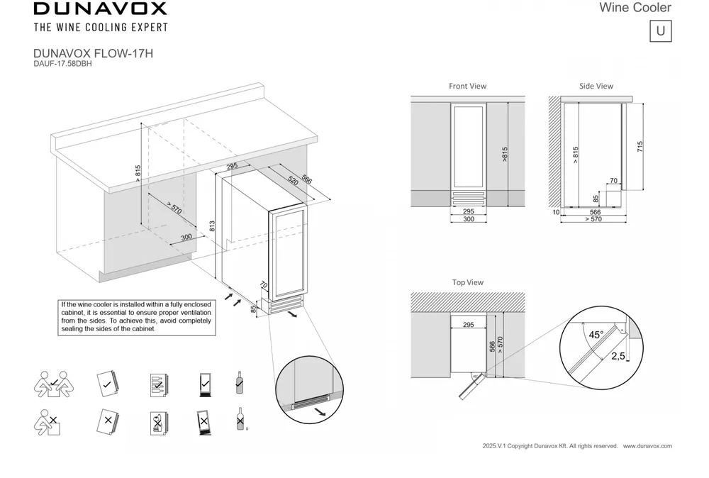 Детальное фото товара: Dunavox DAUF-17.58DBH
