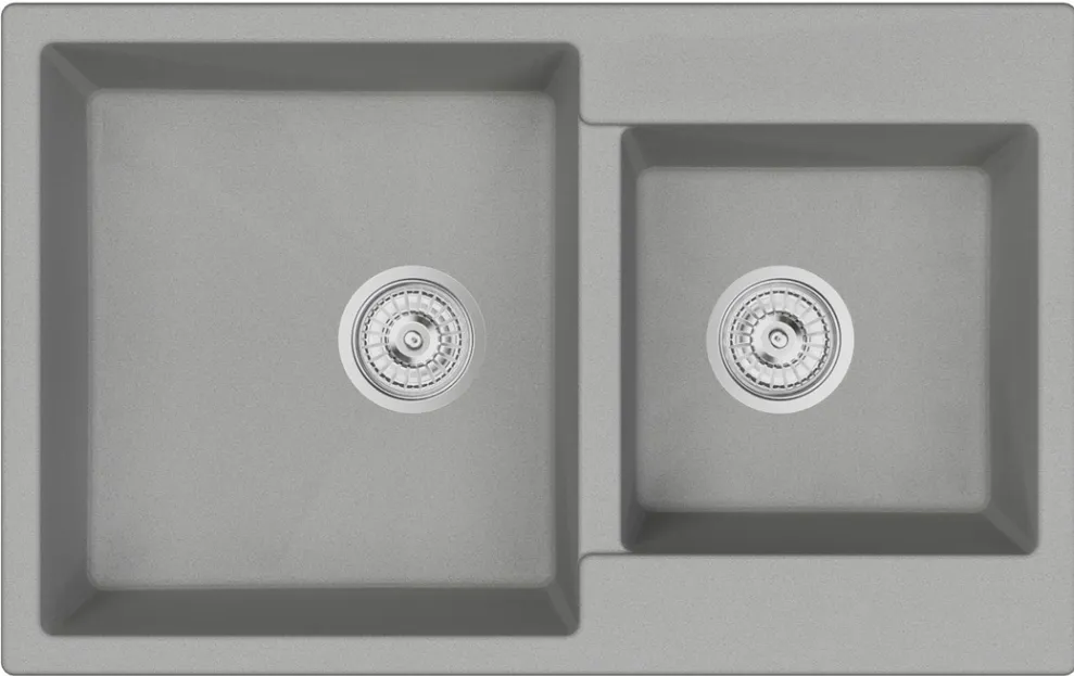 Детальное фото товара: Emar EMQ-2800.Q, мойка, гранит, оникс