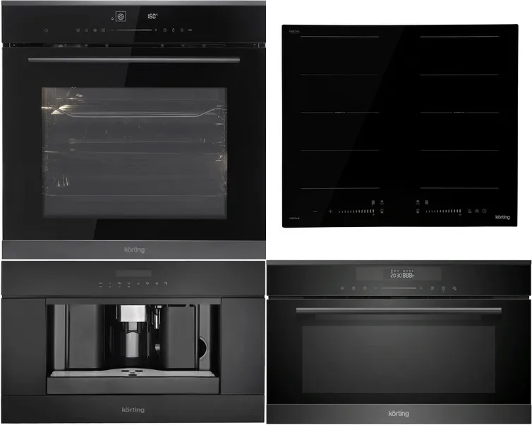 Фото товара: KORTING HIB 68900 B IMOVE + OKB 1331 S GNBX + KMI 830 GNBX + KCM 9200 BG