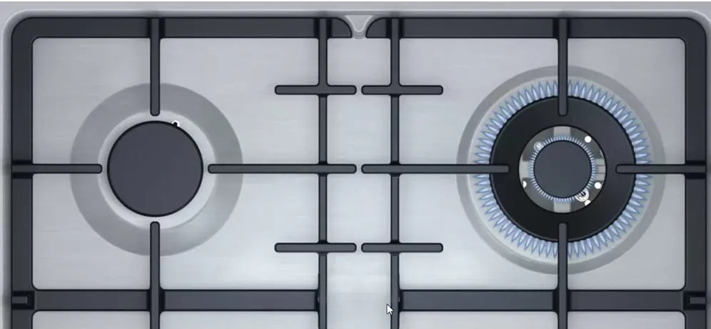 Детальное фото товара: Bosch PGH6B5O92R газовая поверхность