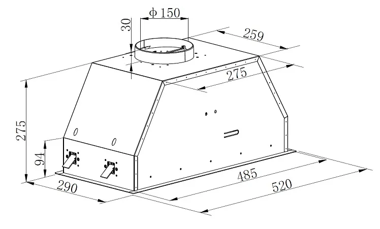 Схема встраивания