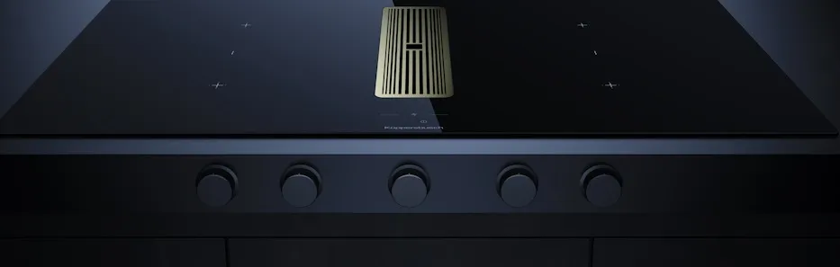 Детальное фото товара: Kuppersbusch KMI 9850.1 SR-S Gold индукционная поверхность