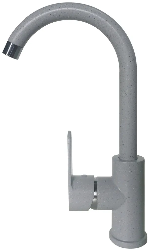 Фото товара: LEX Tanaro Space Gray, смеситель, гранит