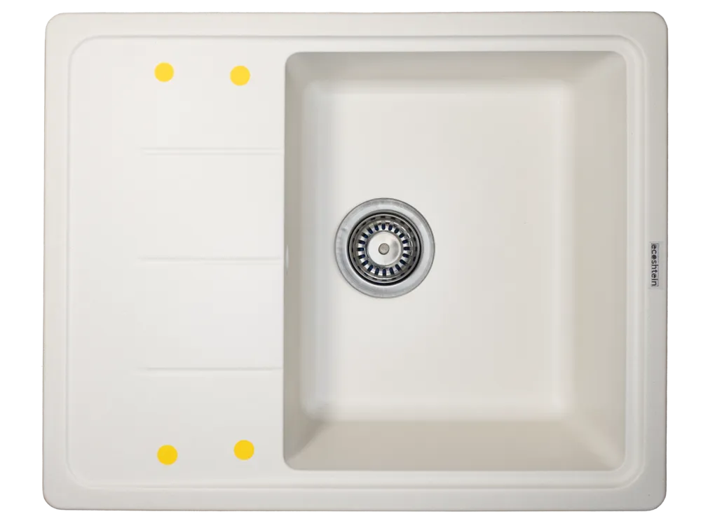 Фото товара: Ecoshtein RECHTECK 620, мойка, гранит, жасмин