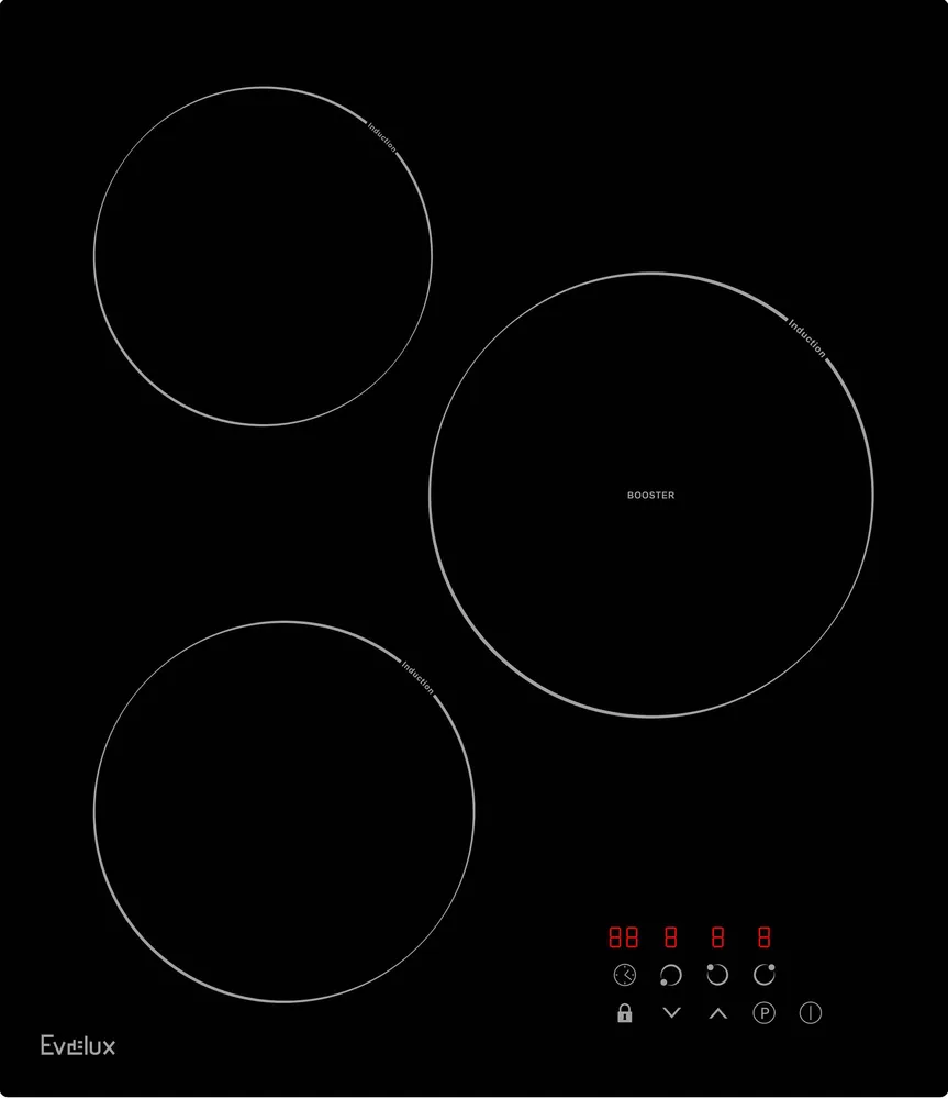 Фото товара: Evelux HEI 431 B индукционная поверхность