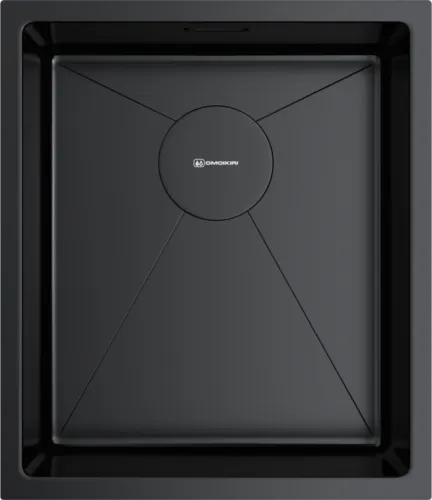 Фото товара: Omoikiri Taki 38-U/IF-GB, мойка, нержавеющая сталь/графит