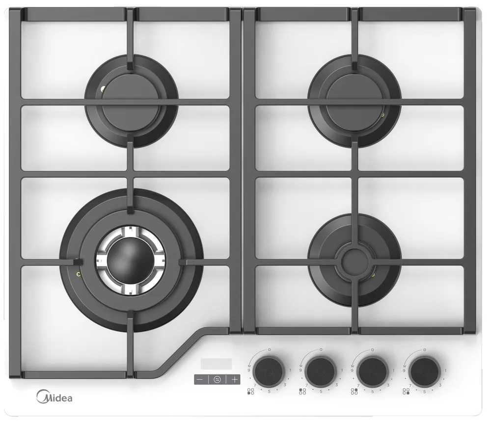 Фото товара: Midea MG697TTGW газовая поверхность