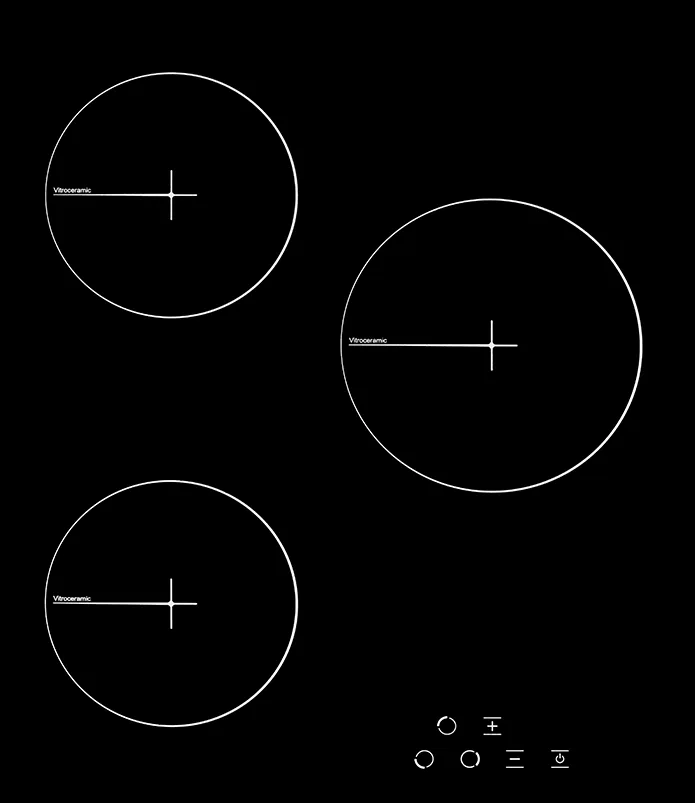Фото товара: SIMFER H45D13B020 стеклокерамическая поверхность