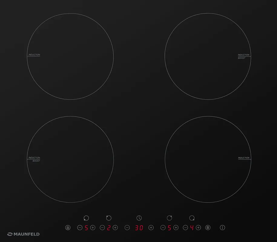 Детальное фото товара: Maunfeld EVI.594-BK индукционная поверхность