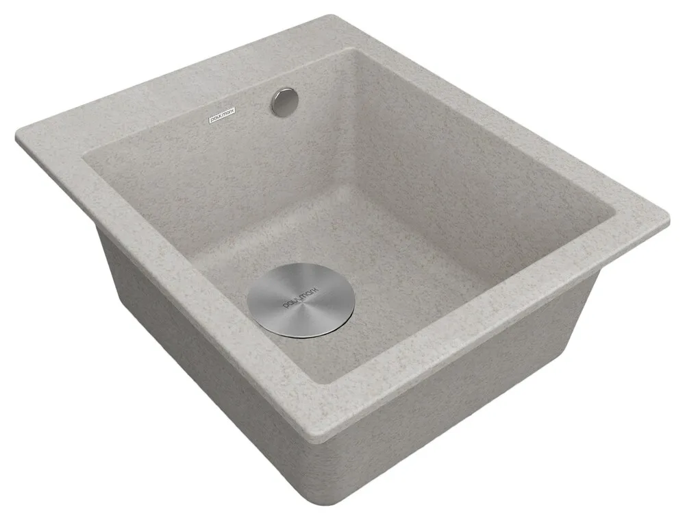Детальное фото товара: Paulmark KANTE 40, мойка, гранит, бежевый