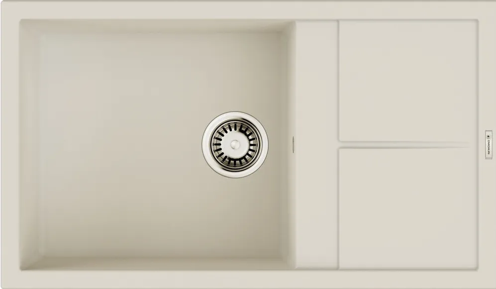 Детальное фото товара: Omoikiri Sumi 86A-WH, мойка, керамика, белый