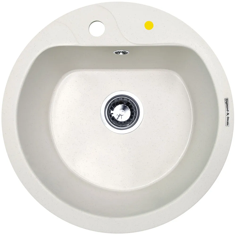 Фото товара: Zigmund & Shtain KREIS 505F, мойка, каменная соль 