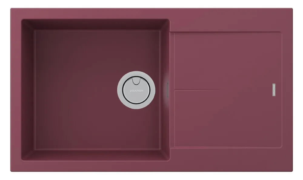 Фото товара: Paulmark EXTENSIO 86, мойка, гранит, merlot