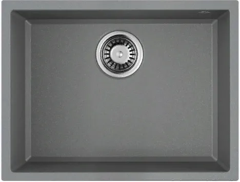 Детальное фото товара: Omoikiri Tedori 54-U-GR, мойка, гранит, leningrad grey
