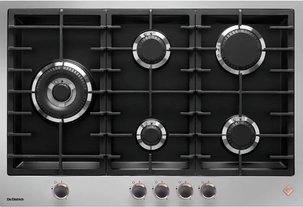 Фото товара: De Dietrich DPE7729XF газовая поверхность