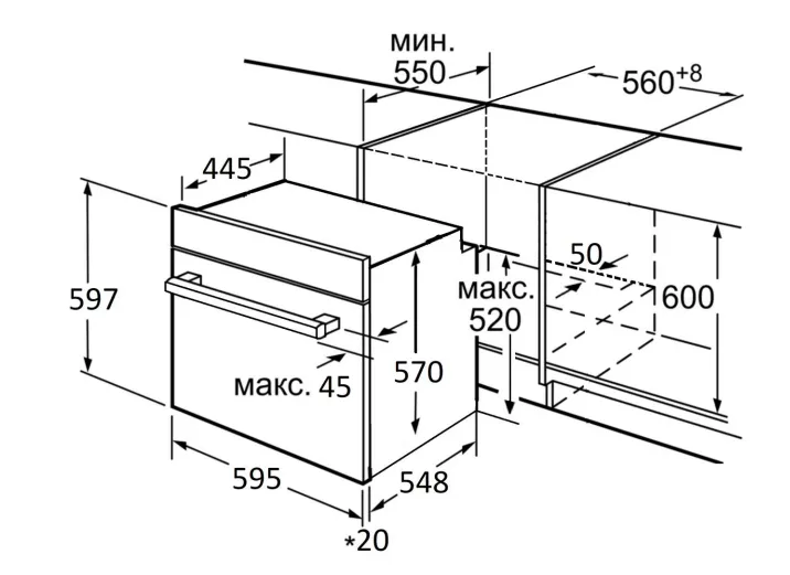 Схема встраивания