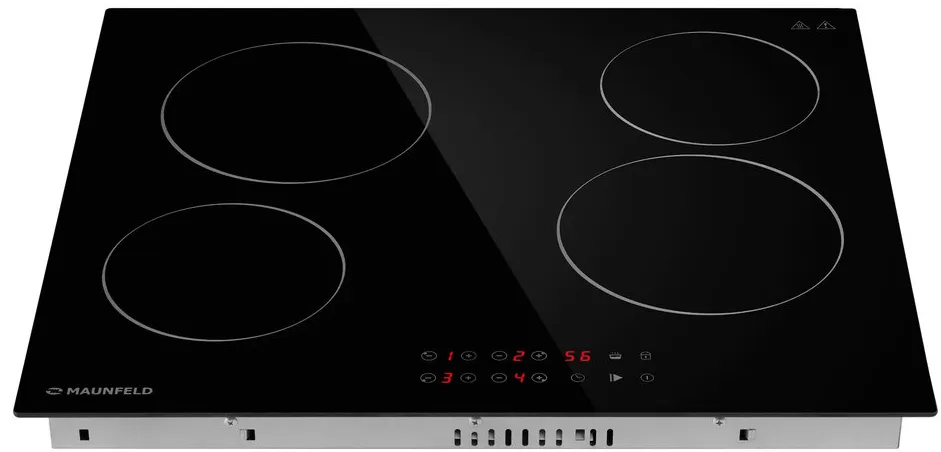 Детальное фото товара: Maunfeld CVCE594BK стеклокерамическая поверхность