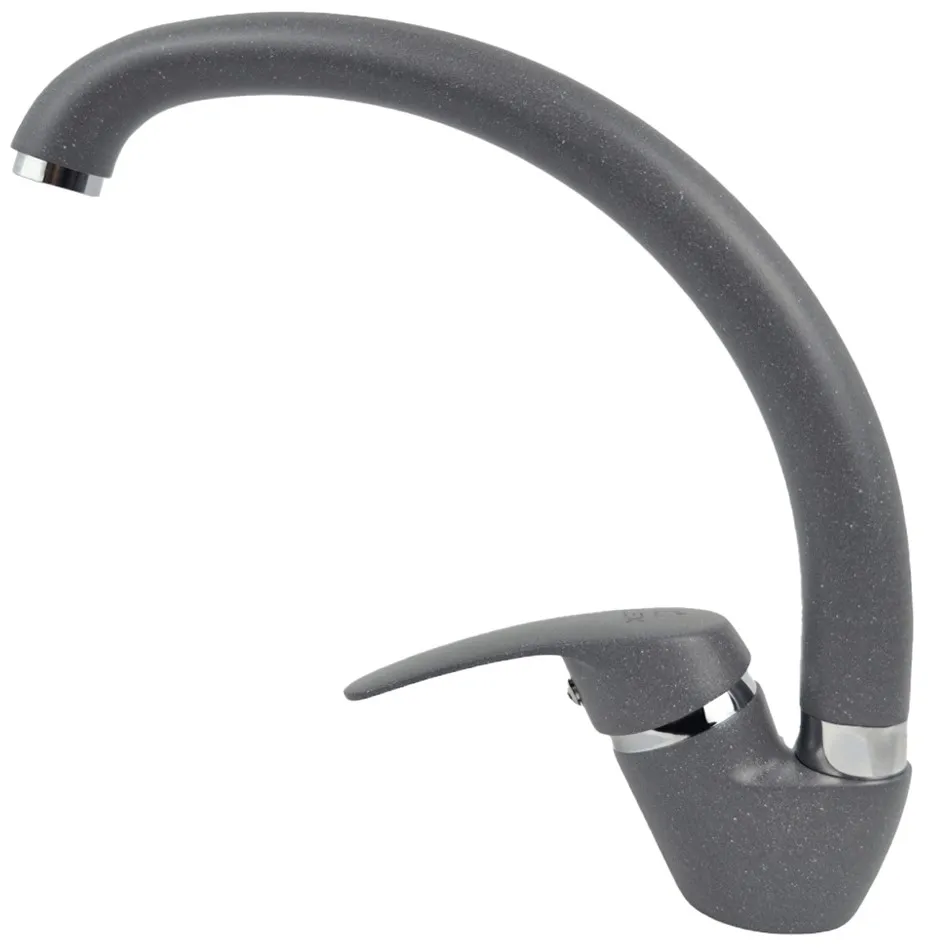 Фото товара: LEX Isonzo Deep Grey, смеситель, гранит