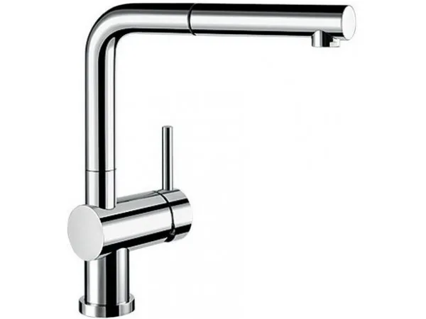 Фото товара: Blanco Linus-S, смеситель, хром, рычаг справа