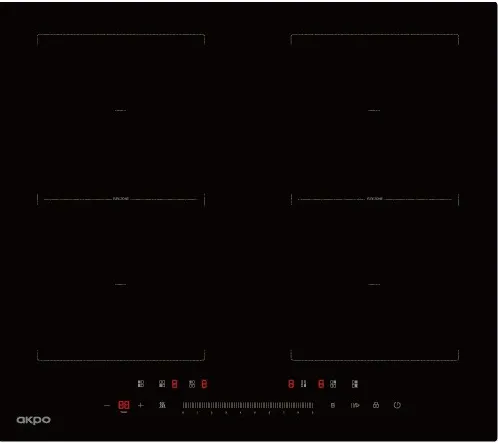 Фото товара: AKPO PIA 6094122FZ-2 BL индукционная поверхность