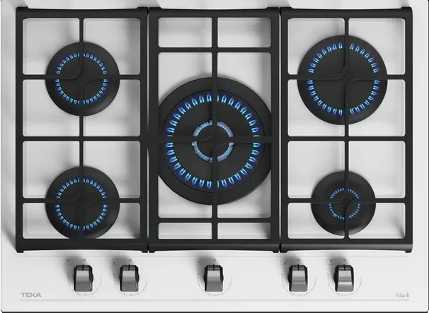 Фото товара: Teka GZC 75330 XBC WHITE MARBLE газовая поверхность
