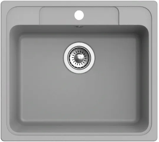 Фото товара: Ewigstein Elegant E- 60, мойка, гранит, серый металлик