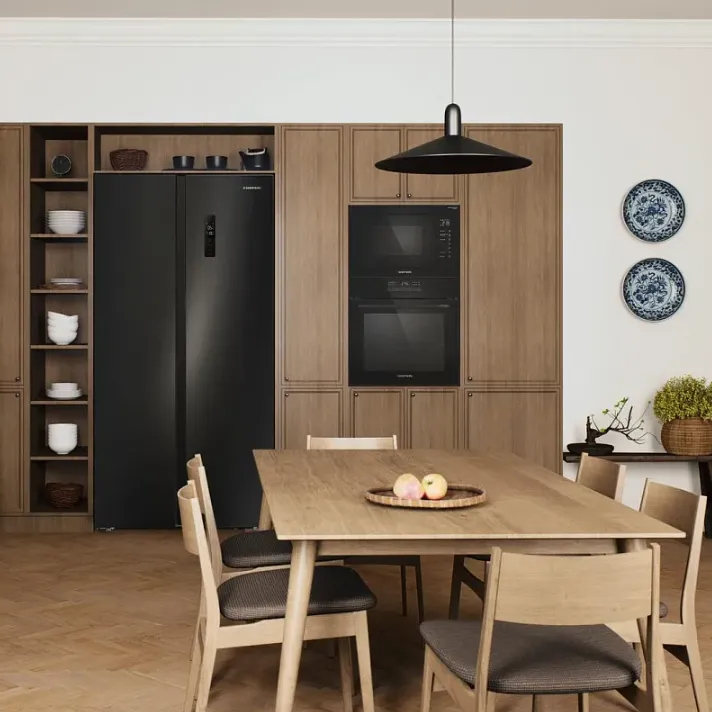 Детальное фото товара: MEFERI MFR91BK TOTAL NO FROST SIDE BY SIDE COMFORT