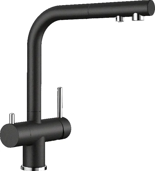 Фото товара: Blanco Fontas-S II, смеситель, гранит, черный