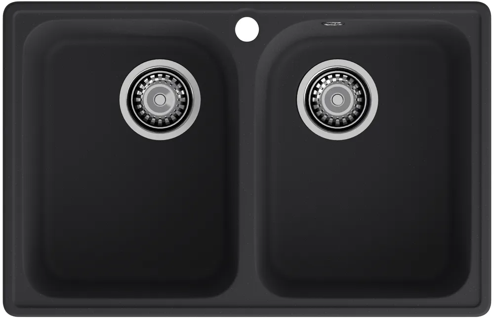 Фото товара: ЭкоМ 7448-2, мойка, гранит, черный