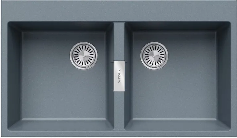 Фото товара: Tolero Loft TL-862, мойка, гранит, грей