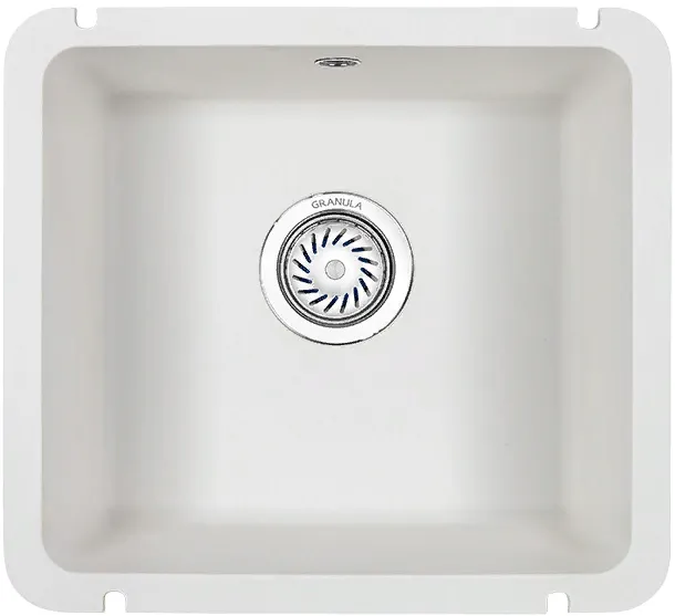 Фото товара: GRANULA 3601 мойка, гранит, арктик (белый)