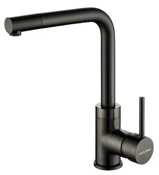 Фото товара: Paulmark HONNER, смеситель, вороненая сталь