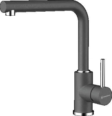 Фото товара: Omoikiri Nakagawa-PL, смеситель, гранит, платина