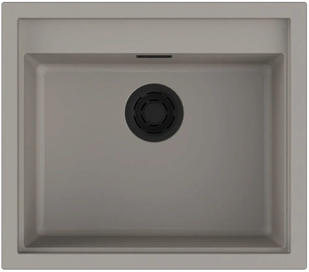 Детальное фото товара: Omoikiri Sintesi 57-GR, мойка, керамика, leningrad grey