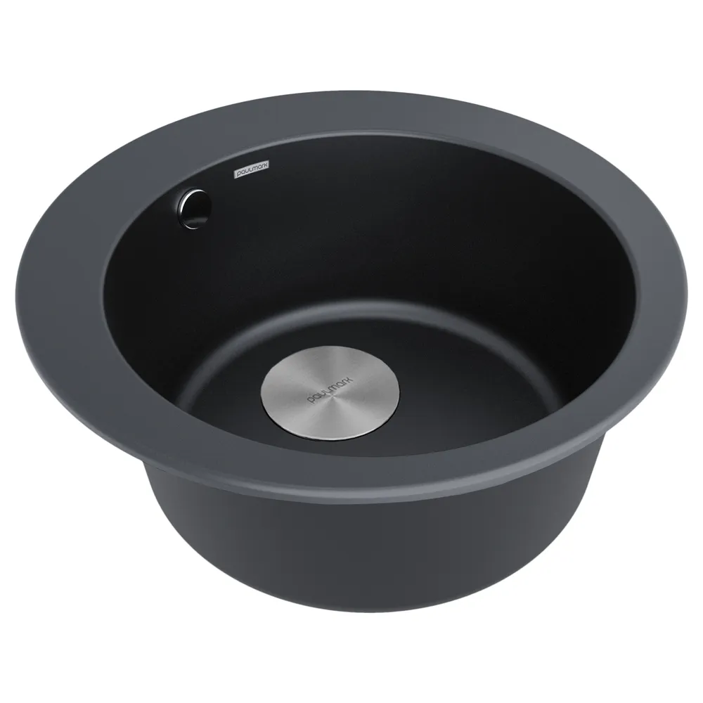 Детальное фото товара: Paulmark GELEGEN 50, мойка, гранит, черный металлик