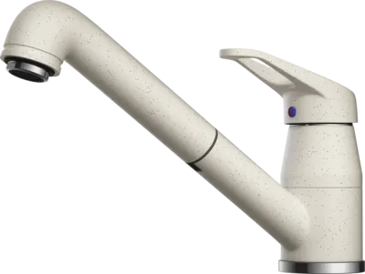 Фото товара: Omoikiri Tateyama-S-EV, смеситель, гранит, эверест