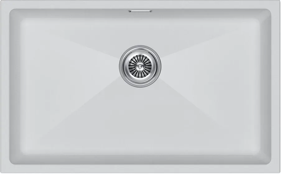 Детальное фото товара: Paulmark LUMI 74UNI, мойка, гранит, белый