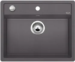 Фото товара: Blanco Dalago 6, мойка, гранит, темная скала с клапаном автоматом