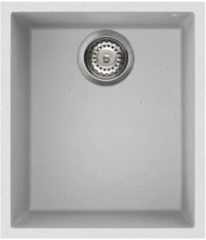 Фото товара: Omoikiri Bosen 38-U-WH, мойка, гранит, белый