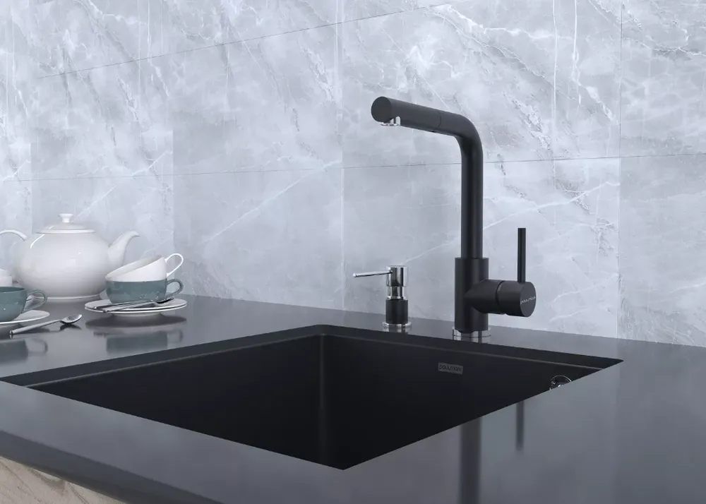 Детальное фото товара: Paulmark KASSEL, смеситель, антрацит