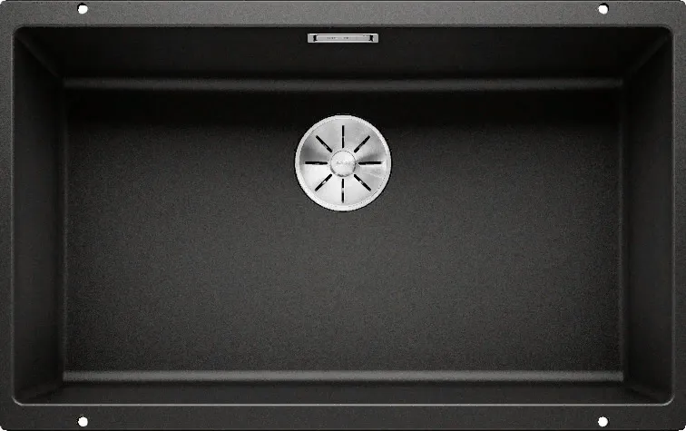 Фото товара: Blanco Subline 700-U, мойка, гранит, черный