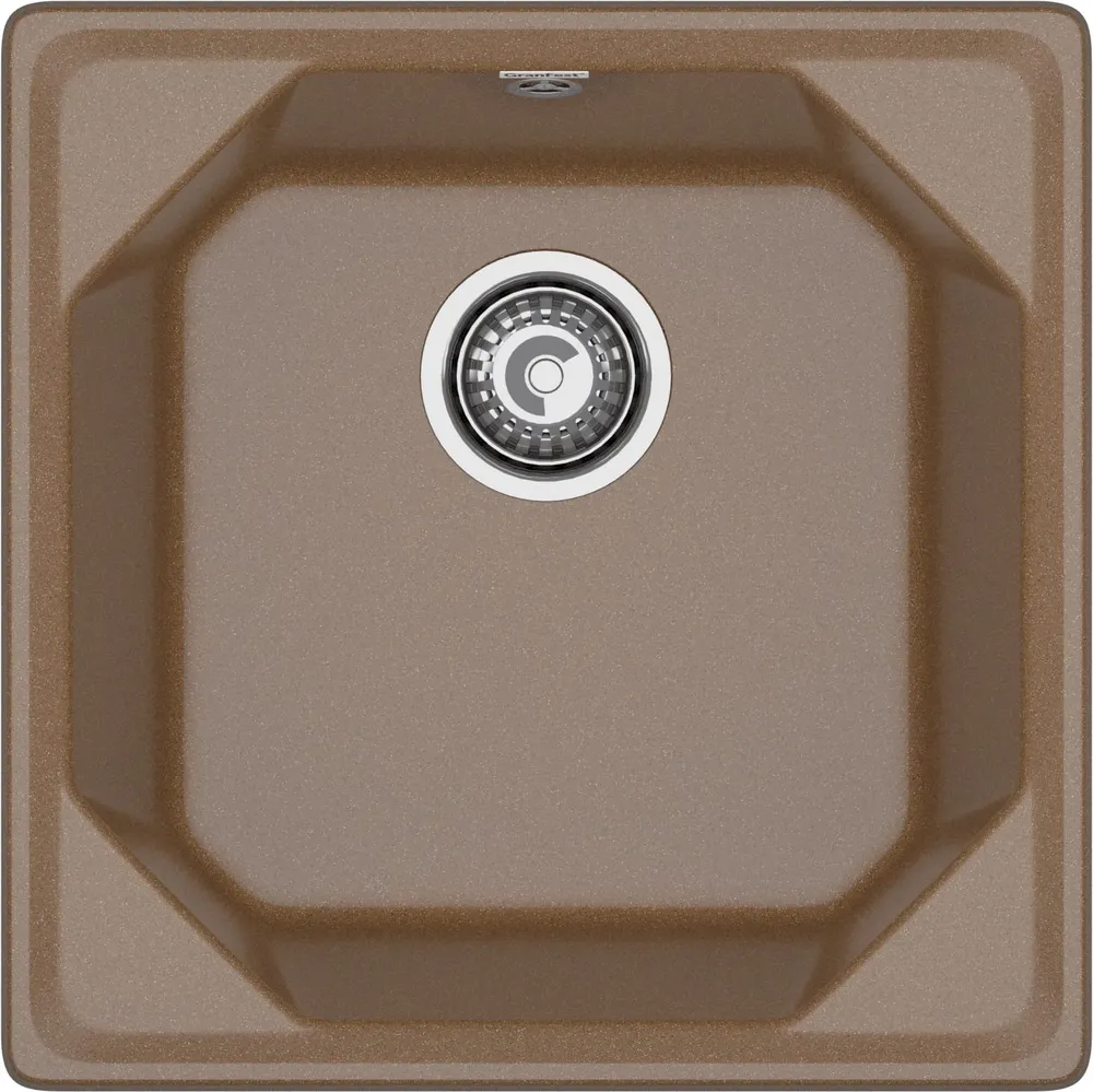 Фото товара: GranFest UNIQUE U-500, мойка, мрамор, терракот