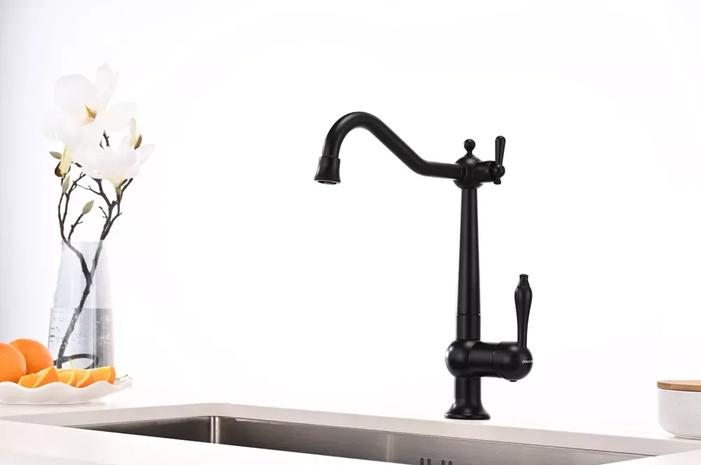 Детальное фото товара: Paulmark RETRO, смеситель, антрацит